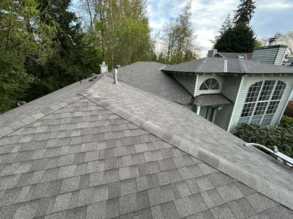 Shingle roofing — Pacific Northwest home